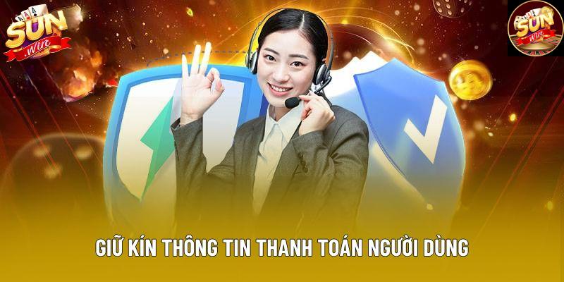 Giữ kín thông tin thanh toán người dùng
